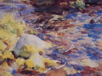 Sargent, John Singer - Reflections Rocks and Water